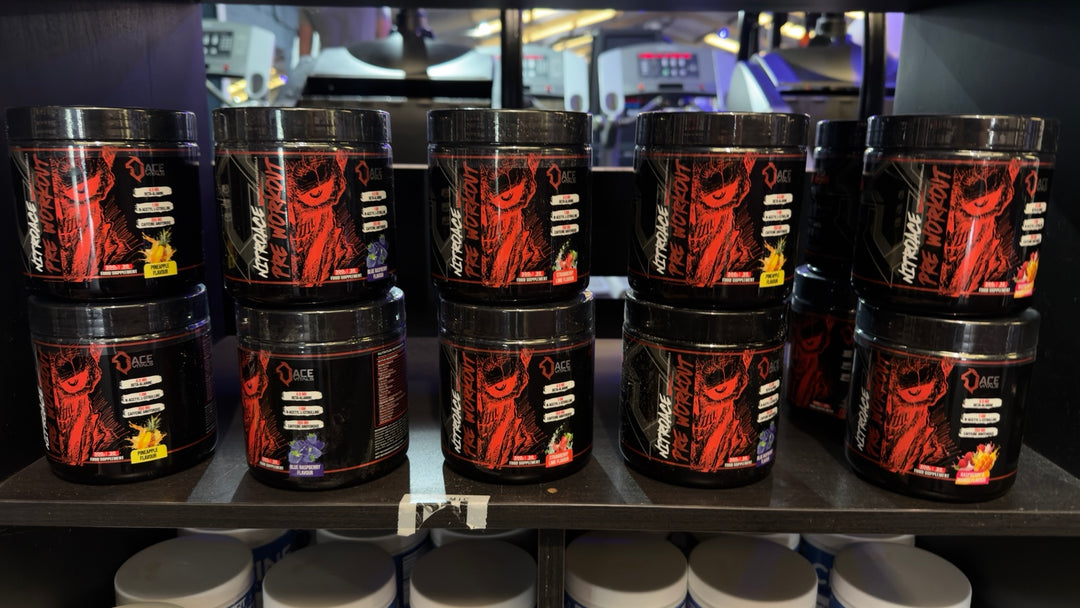 ACE Vitals NitroAce pre-workout flavours