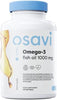 Osavi Omega-3, fish oil 1000 mg - softgels, lemon flavour 60 caps