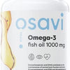 Osavi Omega-3, fish oil 1000 mg - softgels, lemon flavour 60 caps